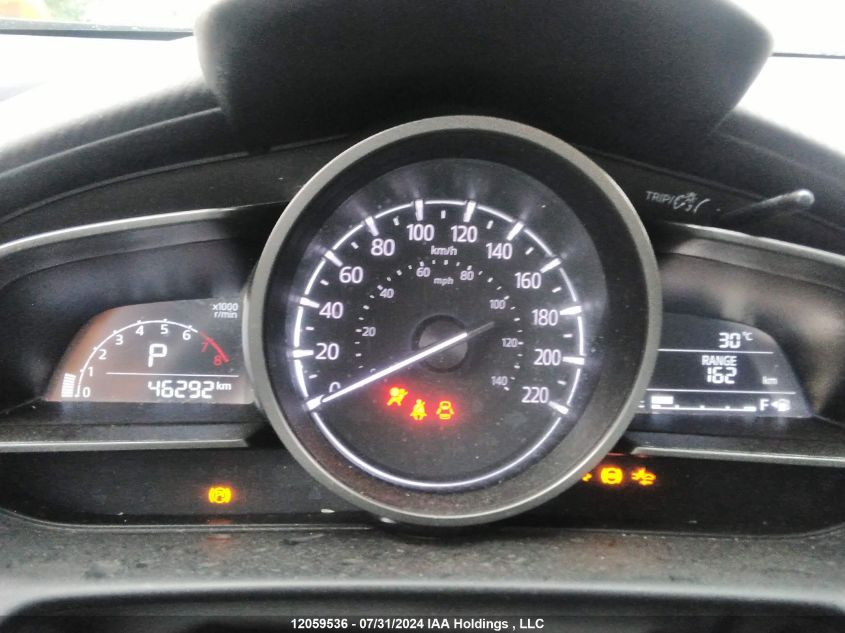 2019 Mazda Cx-3 VIN: JM1DKDB73K0431724 Lot: 12059536