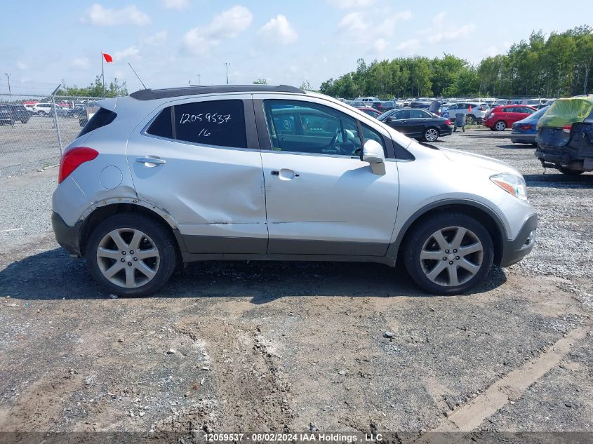 2016 Buick Encore VIN: KL4CJGSB8GB643321 Lot: 12059537