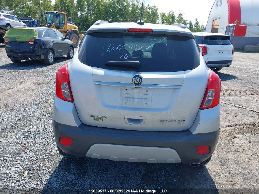 2016 Buick Encore VIN: KL4CJGSB8GB643321 Lot: 12059537