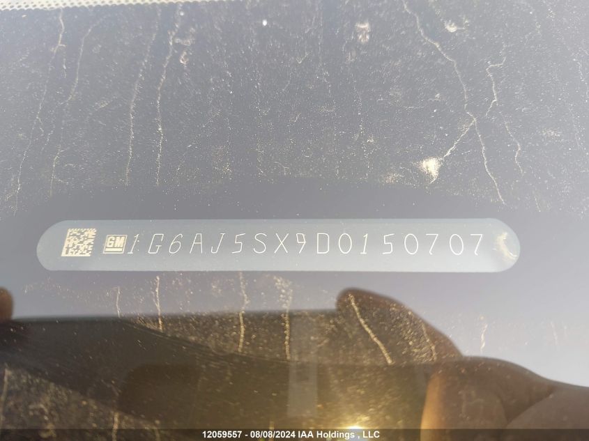 2013 Cadillac Ats VIN: 1G6AJ5SX9D0150707 Lot: 12059557