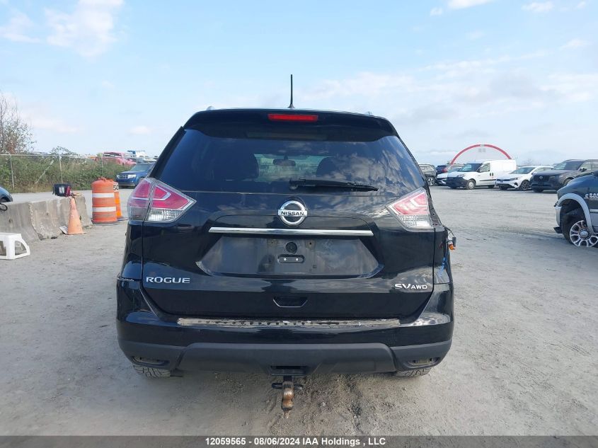 2016 Nissan Rogue VIN: 5N1AT2MV8GC752935 Lot: 12059565