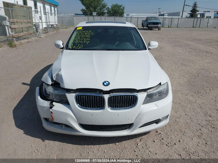 2011 BMW 3 Series VIN: WBAPK7C51BF083699 Lot: 12059569