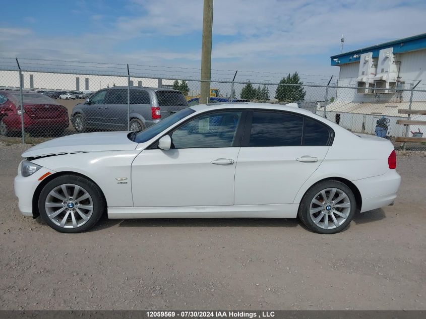 2011 BMW 3 Series VIN: WBAPK7C51BF083699 Lot: 12059569