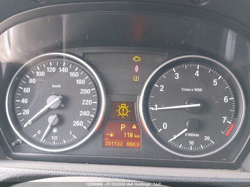 2011 BMW 3 Series VIN: WBAPK7C51BF083699 Lot: 12059569