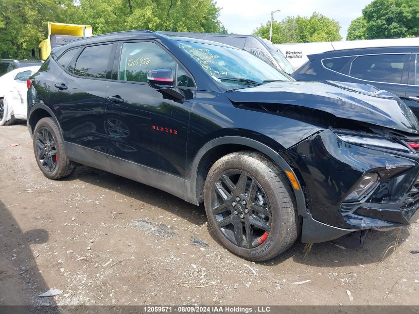 2024 Chevrolet Blazer VIN: 3GNKBJRS4RS255163 Lot: 12059571