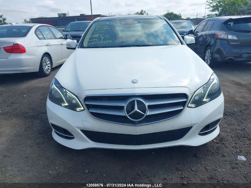 2014 Mercedes-Benz E-Class VIN: WDDHF9HB7EA927869 Lot: 12059576