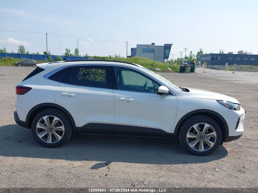 2024 Ford Escape Platinum VIN: 1FMCU9JA9RUA71583 Lot: 12059583