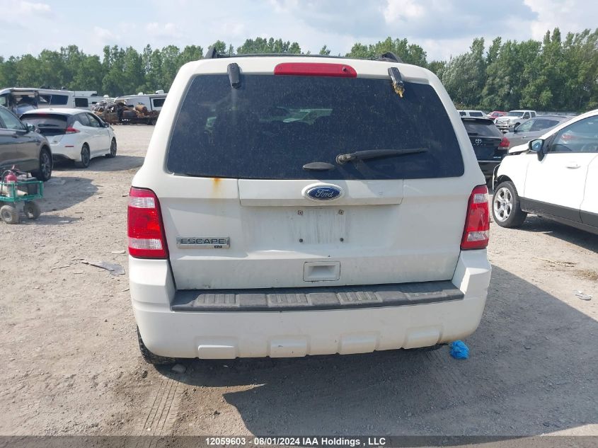 2011 Ford Escape Xlt Automatic VIN: 1FMCU0D74BKB75654 Lot: 12059603