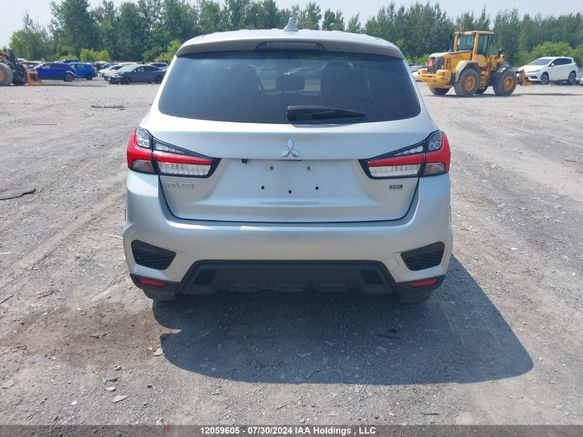 2022 Mitsubishi Rvr Se/Sel/Le/Gt VIN: JA4AJVAW7NU602616 Lot: 12059605