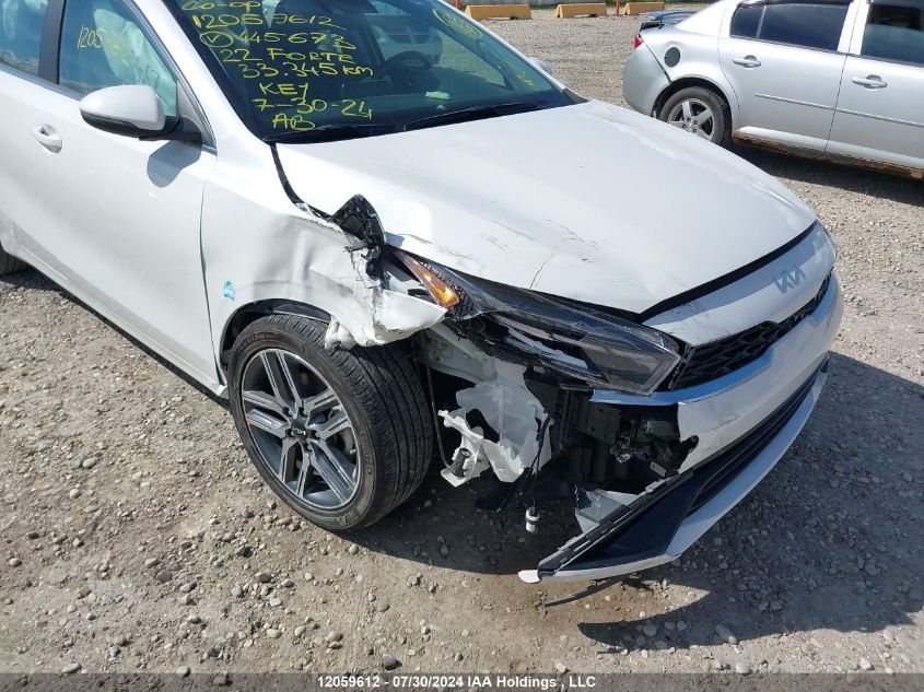 2022 Kia Forte VIN: 3KPF34AD4NE445673 Lot: 12059612