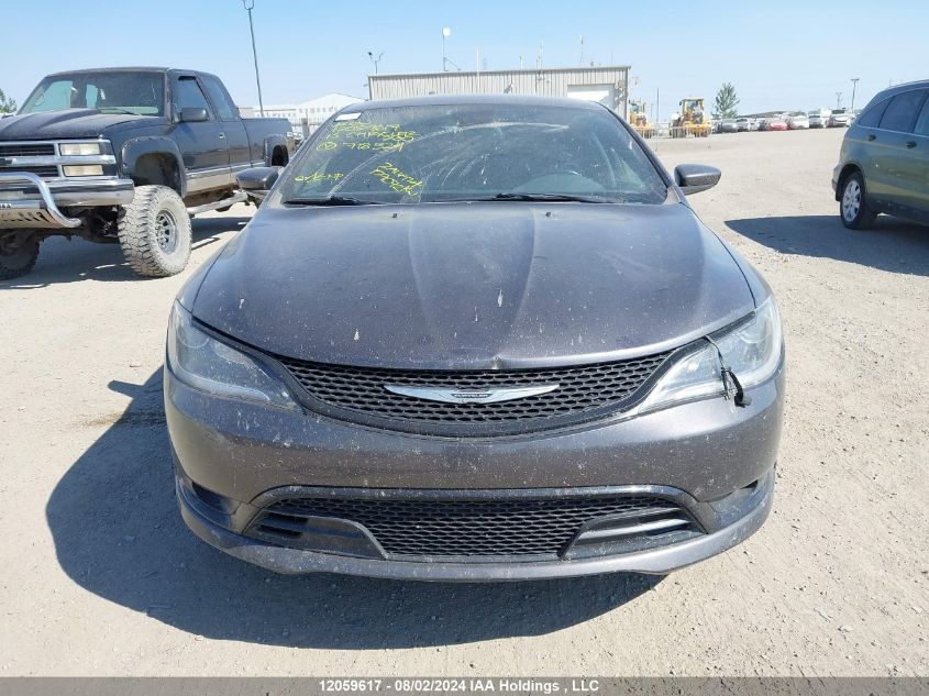 2015 Chrysler 200 S VIN: 1C3CCCBG9FN718324 Lot: 12059617