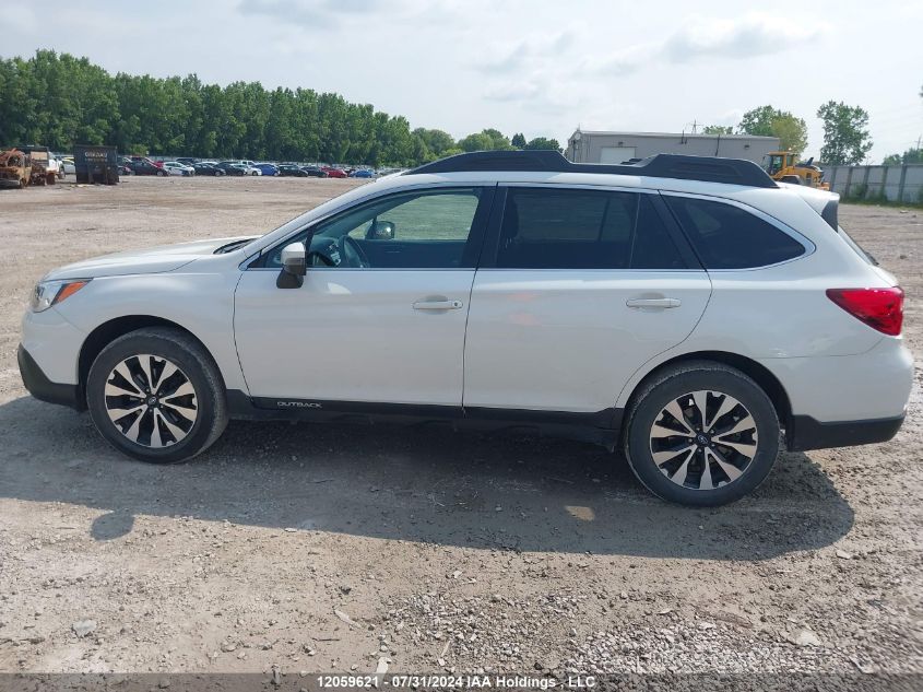2017 Subaru Outback 2.5I Limited VIN: 4S4BSCNC8H3366172 Lot: 12059621