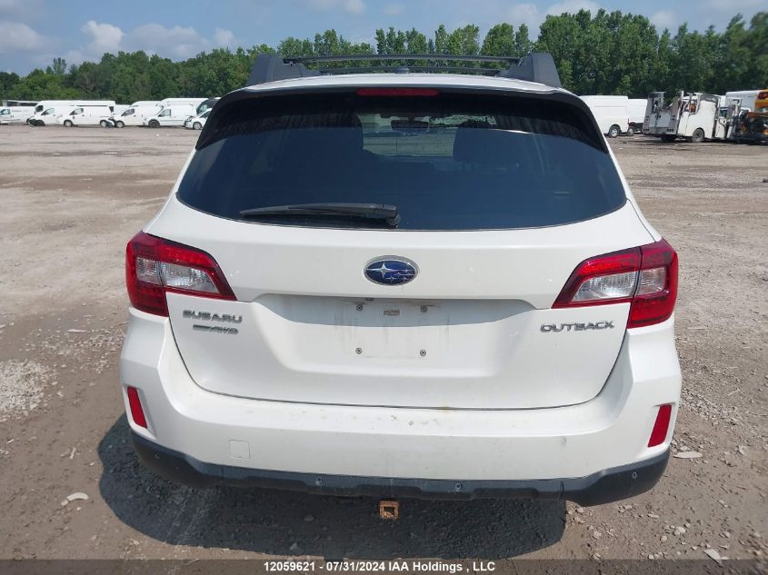 2017 Subaru Outback 2.5I Limited VIN: 4S4BSCNC8H3366172 Lot: 12059621