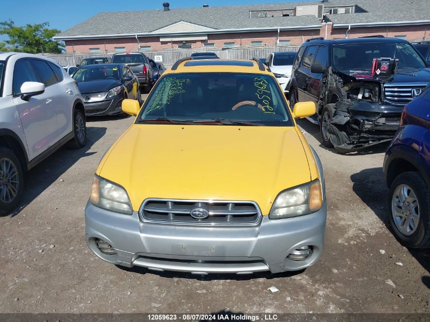 2003 Subaru Baja VIN: 4S4BT61C337109605 Lot: 12059623