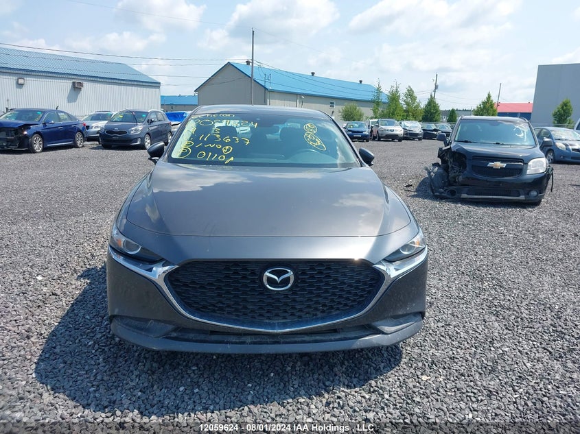 2019 Mazda Mazda3 VIN: 3MZBPAB75KM113637 Lot: 12059624