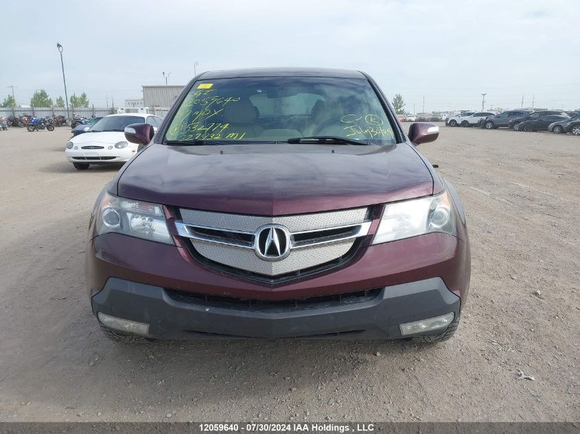 2007 Acura Mdx Technology VIN: 2HNYD28457H532774 Lot: 12059640