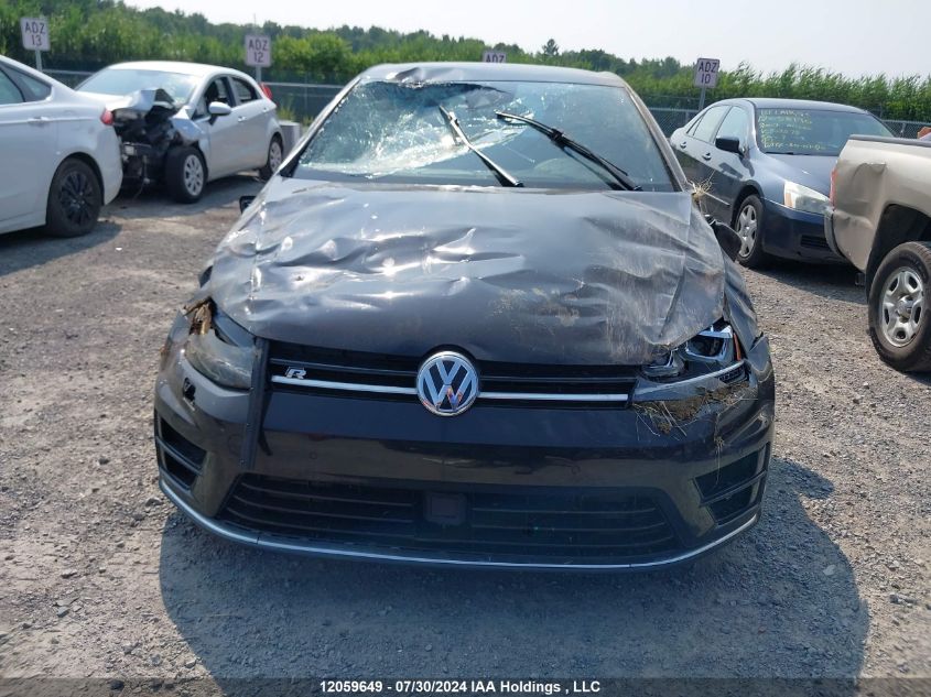 2016 Volkswagen Golf R VIN: WVWLF7AU6GW277071 Lot: 12059649