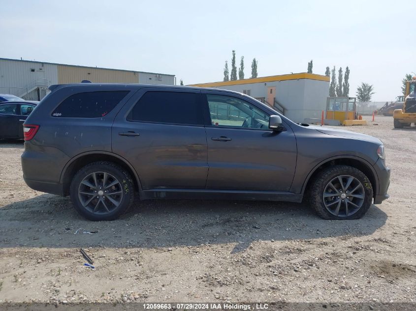 2018 Dodge Durango Gt VIN: 1C4RDJDG4JC242282 Lot: 12059663