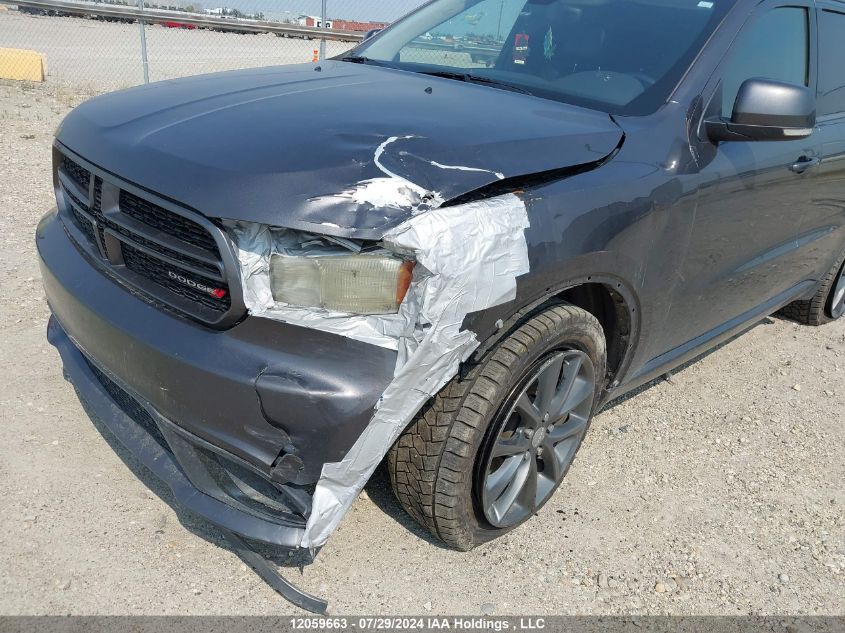 2018 Dodge Durango Gt VIN: 1C4RDJDG4JC242282 Lot: 12059663