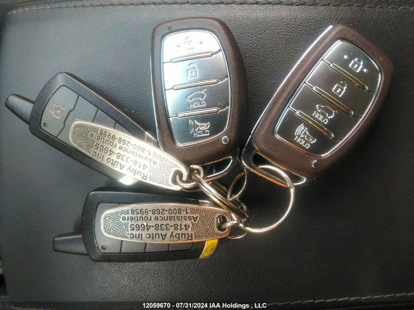 2019 Hyundai Tucson Limited/Sel/Sport/Ultimate/Value/Night VIN: KM8J3CALXKU065404 Lot: 12059670