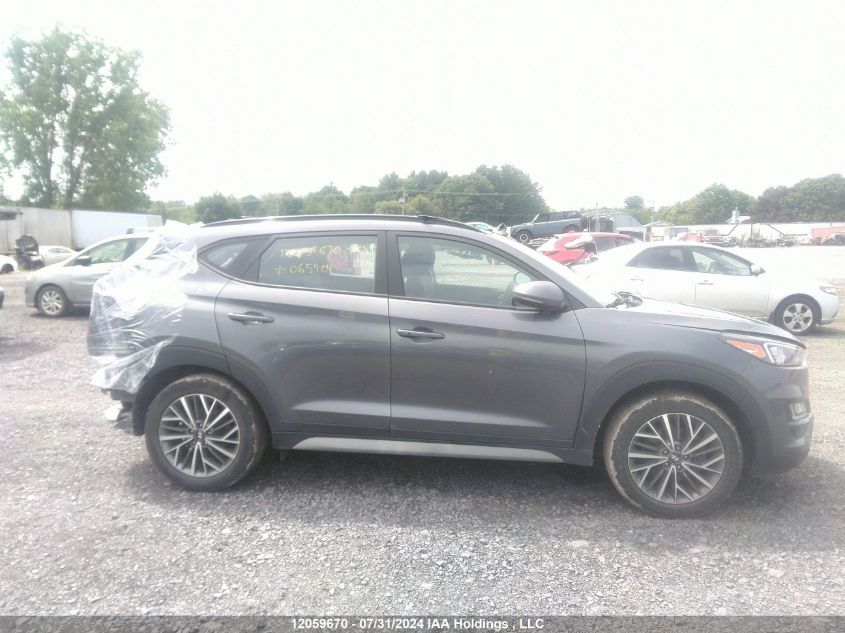 2019 Hyundai Tucson Limited/Sel/Sport/Ultimate/Value/Night VIN: KM8J3CALXKU065404 Lot: 12059670