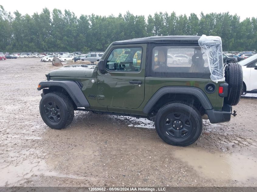 2021 Jeep Wrangler Sport VIN: 1C4GJXAG5MW735401 Lot: 12059682