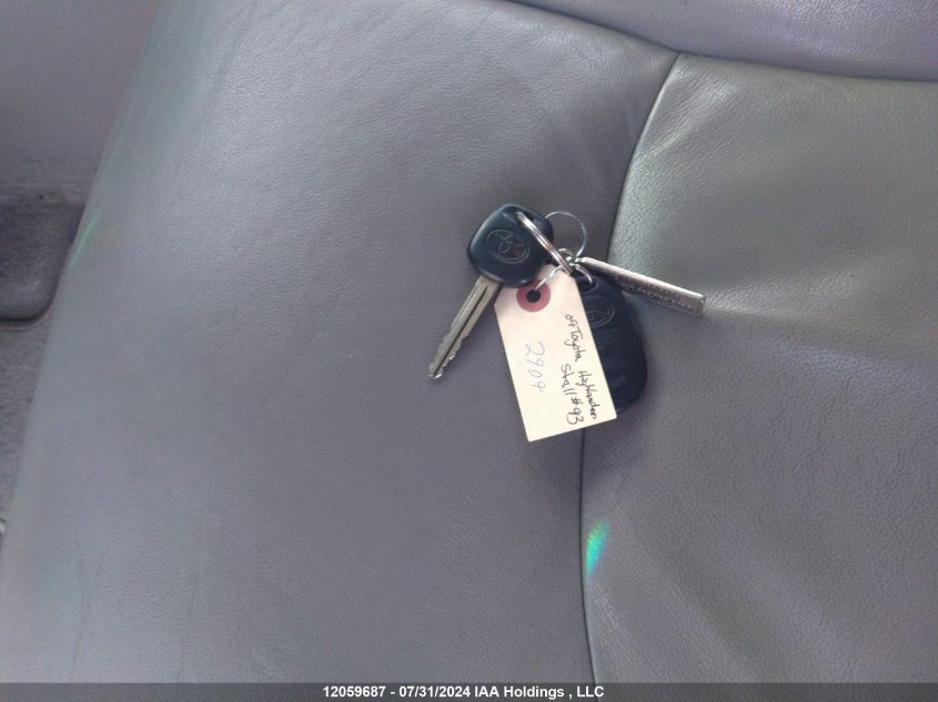 2009 Toyota Highlander VIN: JTEES44A592110887 Lot: 12059687