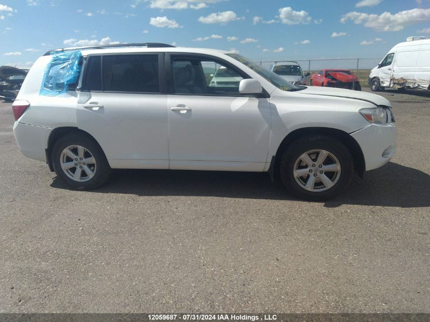 2009 Toyota Highlander VIN: JTEES44A592110887 Lot: 12059687