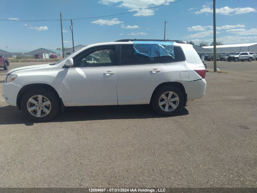 2009 Toyota Highlander VIN: JTEES44A592110887 Lot: 12059687