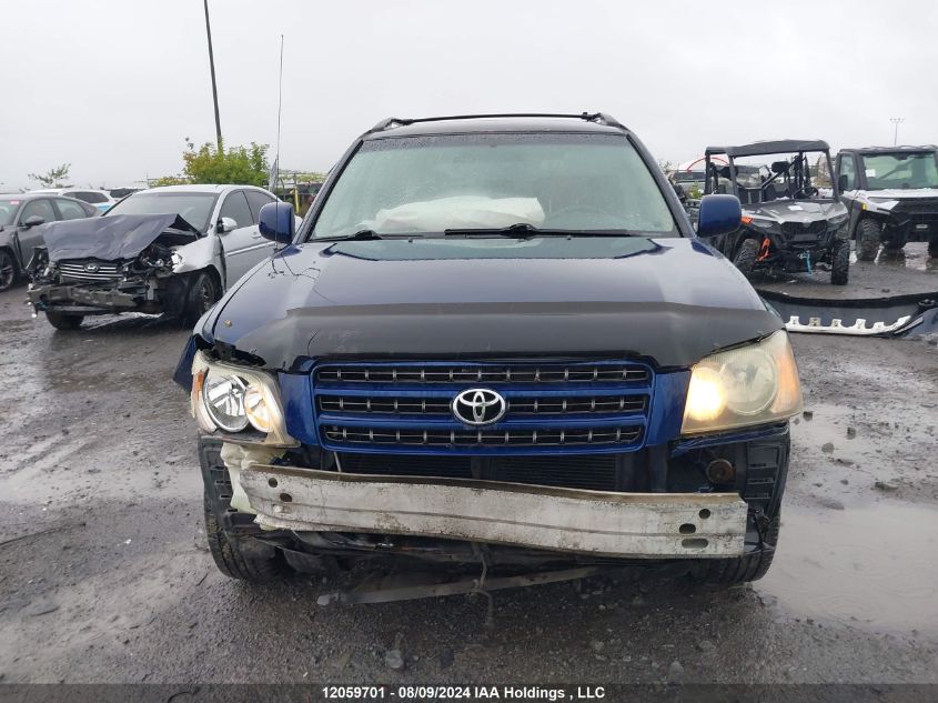 2003 Toyota Highlander VIN: JTEHF21AX30103933 Lot: 12059701