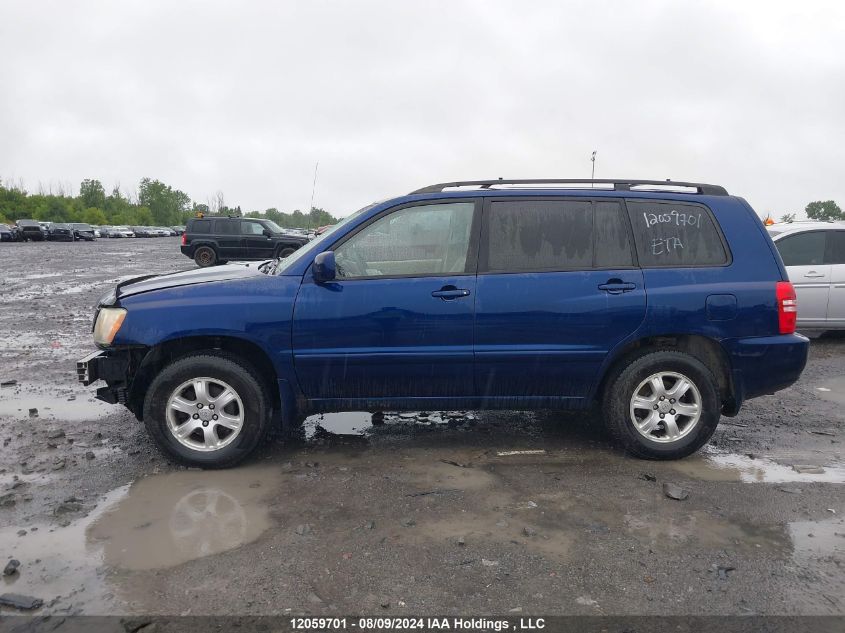 2003 Toyota Highlander VIN: JTEHF21AX30103933 Lot: 12059701