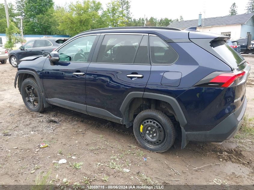 2020 Toyota Rav4 Limited VIN: 2T3D1RFV0LW106695 Lot: 12059715