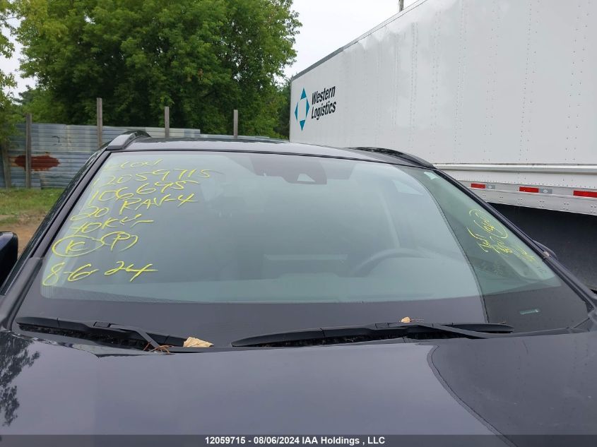 2020 Toyota Rav4 Limited VIN: 2T3D1RFV0LW106695 Lot: 12059715