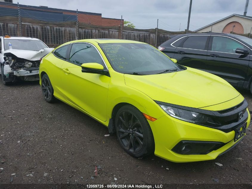 2019 Honda Civic Sport VIN: 2HGFC4B89KH400330 Lot: 12059725