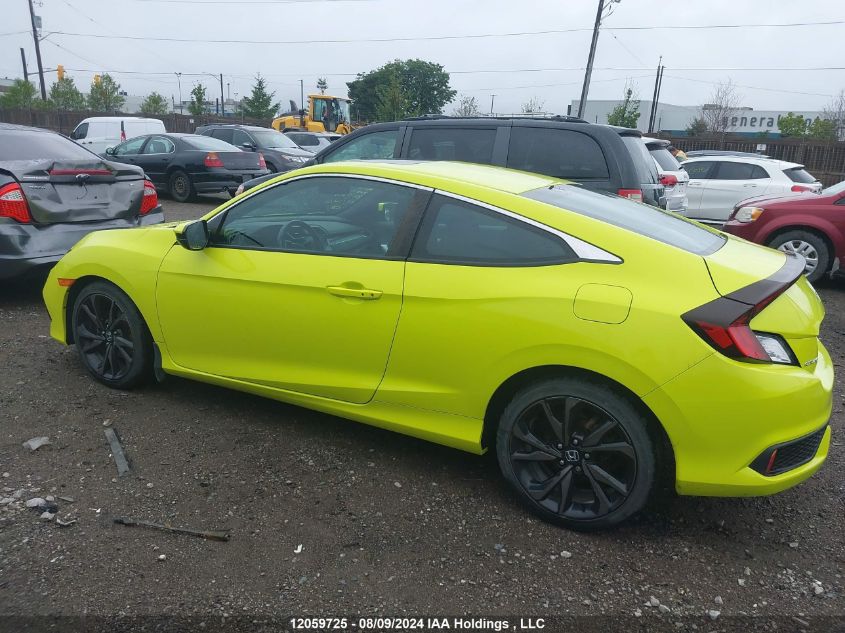 2019 Honda Civic Sport VIN: 2HGFC4B89KH400330 Lot: 12059725