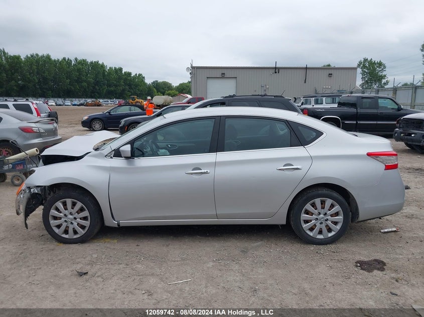 2013 Nissan Sentra VIN: 3N1AB7AP6DL626473 Lot: 12059742