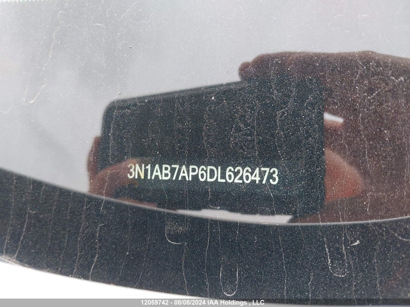 2013 Nissan Sentra VIN: 3N1AB7AP6DL626473 Lot: 12059742