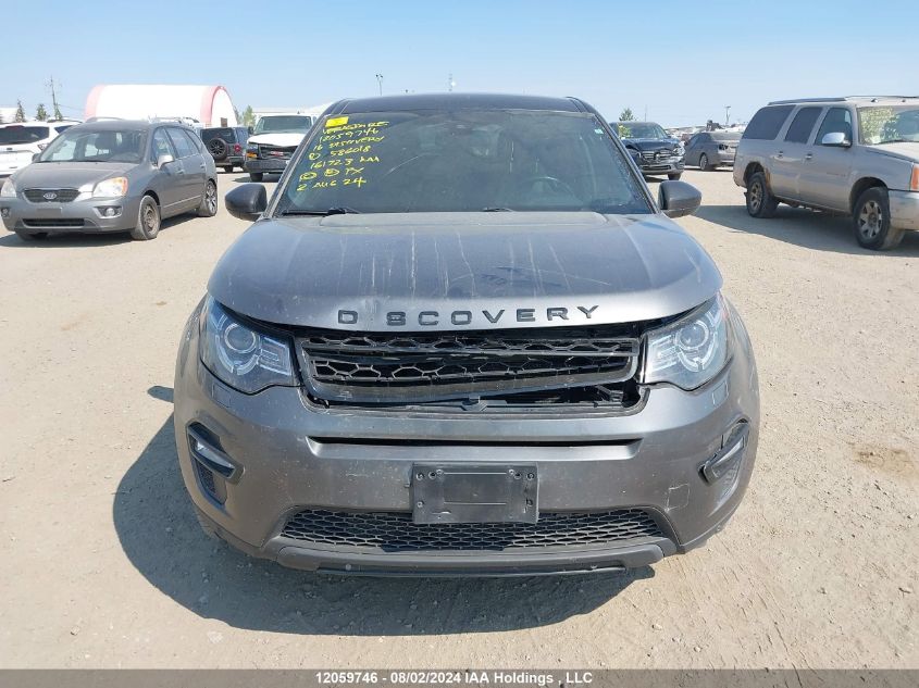 2016 Land Rover Discovery Sport VIN: SALCT2BG0GH586018 Lot: 12059746