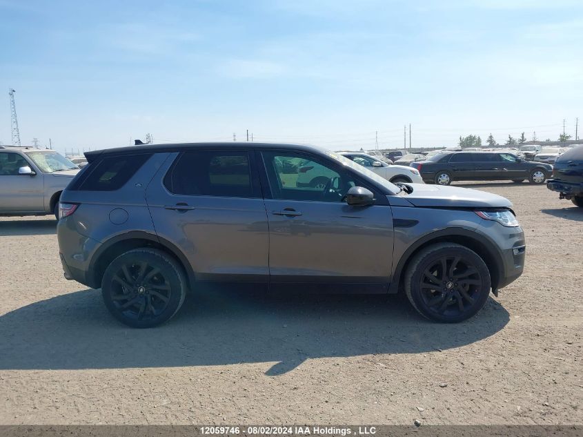 2016 Land Rover Discovery Sport VIN: SALCT2BG0GH586018 Lot: 12059746