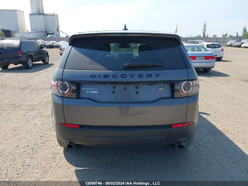 2016 Land Rover Discovery Sport VIN: SALCT2BG0GH586018 Lot: 12059746