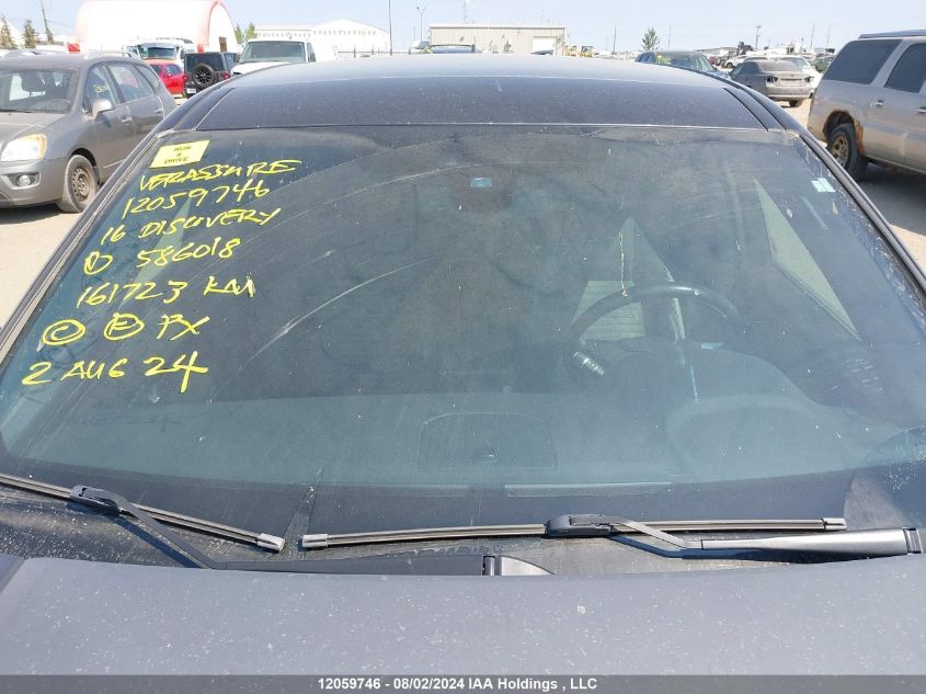 2016 Land Rover Discovery Sport VIN: SALCT2BG0GH586018 Lot: 12059746