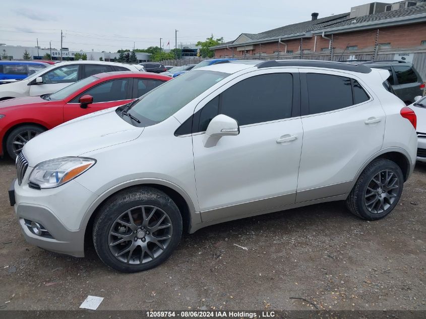 2016 Buick Encore VIN: KL4CJ2SM3GB592444 Lot: 12059754