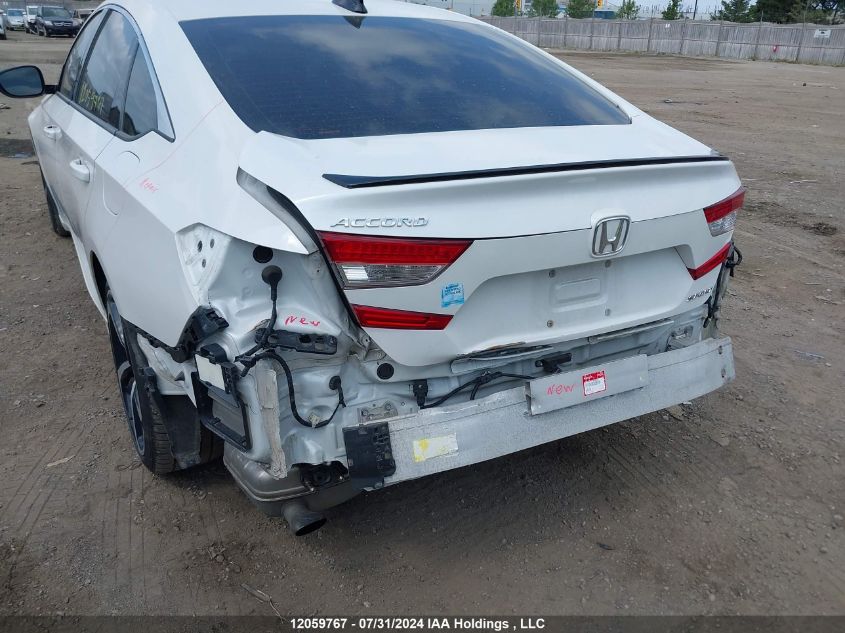 2022 Honda Accord VIN: 1HGCV1F3XNA801043 Lot: 12059767