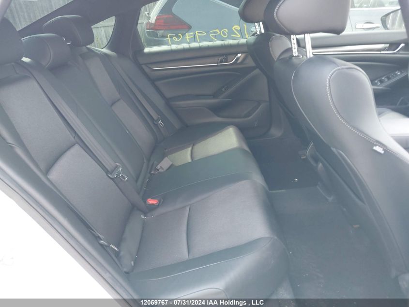 2022 Honda Accord VIN: 1HGCV1F3XNA801043 Lot: 12059767