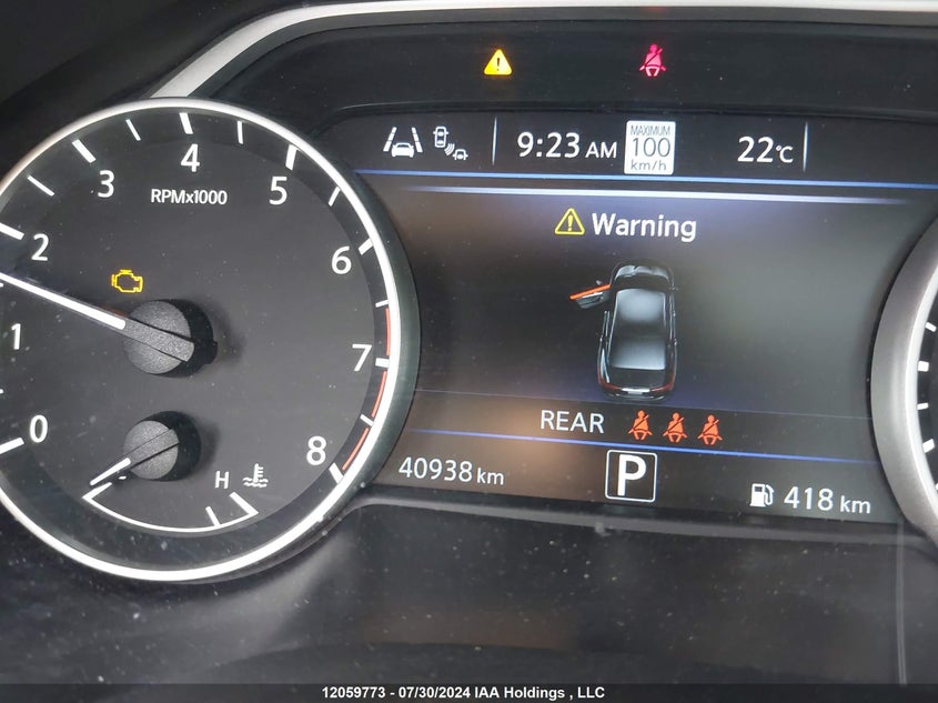 2023 Nissan Maxima VIN: 1N4AA6DV6PC509938 Lot: 12059773