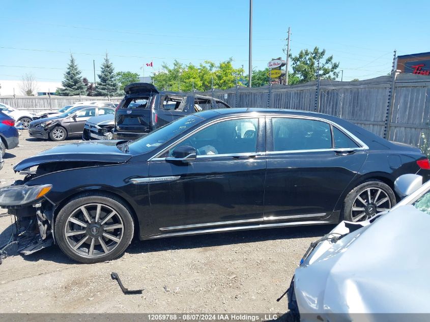 2017 Lincoln Continental Reserve VIN: 1LN6L9NC2H5605978 Lot: 12059788