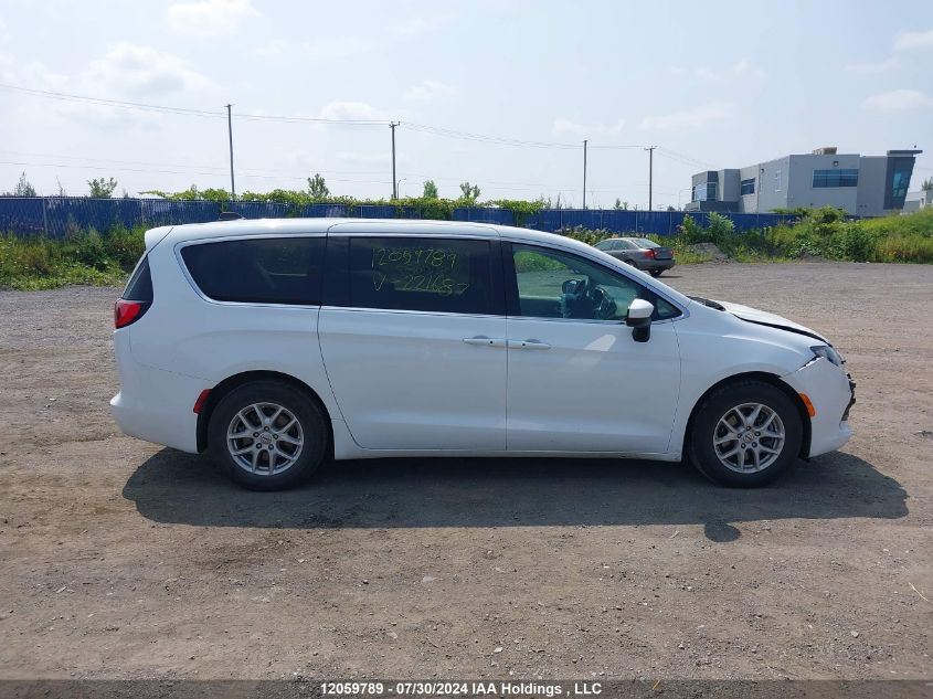 2022 Chrysler Grand Caravan Sxt VIN: 2C4RC1ZG1NR221687 Lot: 12059789