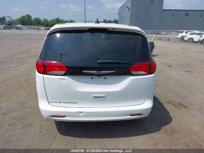 2022 Chrysler Grand Caravan Sxt VIN: 2C4RC1ZG1NR221687 Lot: 12059789