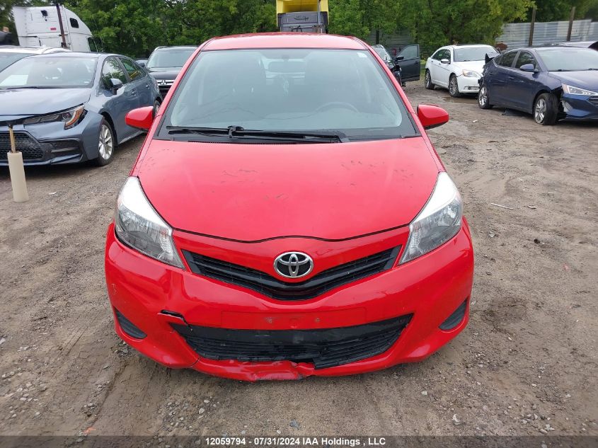 2014 Toyota Yaris Le VIN: VNKKTUD35EA009474 Lot: 12059794