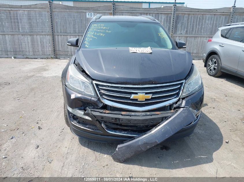 2015 Chevrolet Traverse VIN: 1GNKVGKD7FJ323684 Lot: 12059811